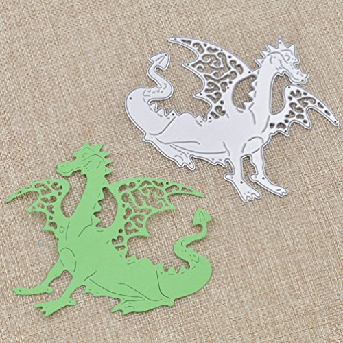 Flower Heart Die Cuts Dragon Curlycue Love DIY Scrapbooking Metal Stencils Gift