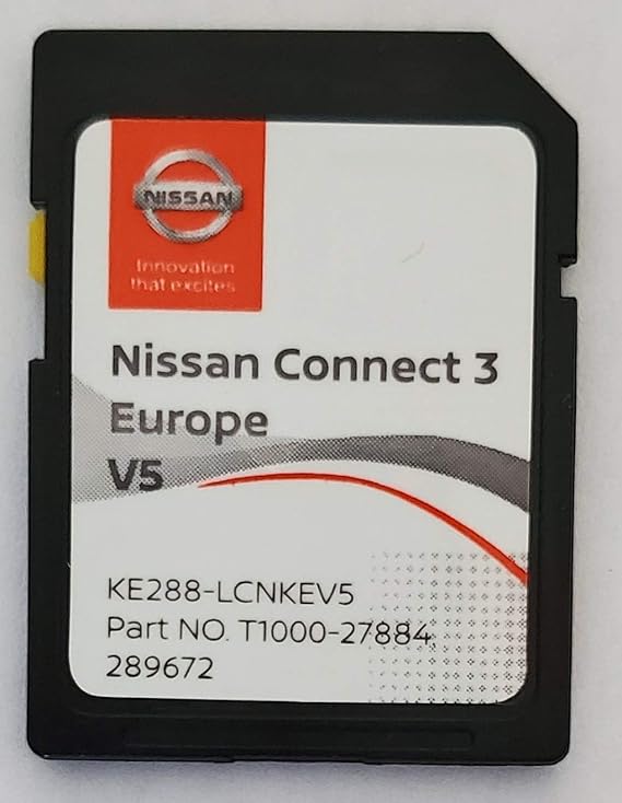 SD Karte GPS Europe 2020 v5 Nissan Connect 3 LCN2 (Database Q1.2019