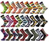 Mysocks Colourfull Stripe and Design Men Socks Size 6 to 11