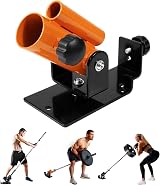 Yes4All SJXD Deluxe T-Bar Row Platform 360° Swivel Fits Standard & Olympic Bars