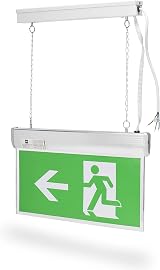 Smartwares NV42 LED Emergency Light 4W Orientation Exit Sign with Backup Battery view 3