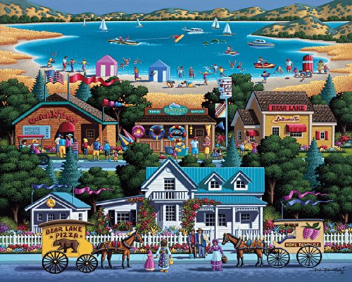 Dowdle Folk Art Bear Lake Puzzle