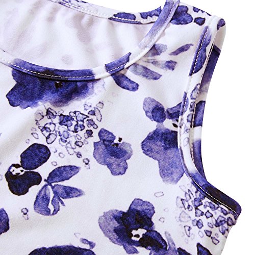 2 BFUSTYLE+Sleeveless+line+Casual+Party