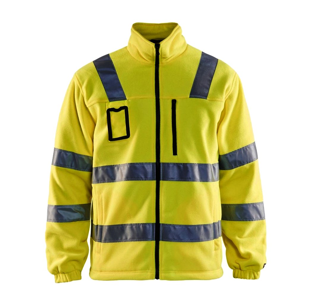 Blakläder 4853256033006XL High Vis Fleece Jacket, Yellow, 6Xl