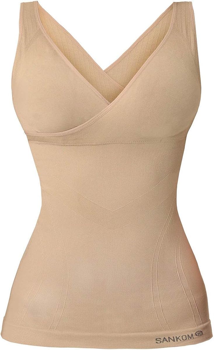 SANKOM Posture Corrector Patent Classic Shaping Camisole with Bra SM