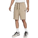 Nike Sportswear Tech Fleece Men's Shorts (Khaki/Black, FB8171-247) Size Small