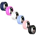 [6 Pcs] Silicone Ring Cover for RingConn Smart Ring,Elastic Ring Case for RingConn Smart Ring Working Out, Ring Protective Case Cover Compatible RingConn Smart Ring Size 6 7 8 9 10 11 12 13 14