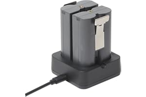 Ring Battery Charger Station, Battery Charger Dock for Ring-Doorbell Camera 2/3/3 Plus/4, Dual Port Charging Station for Ring