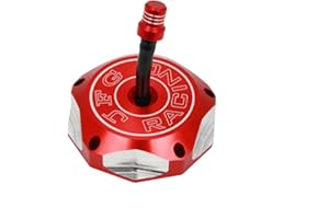 YSMOTO CNC Gas Fuel Tank Cap Cover With Breather Valve Air Vent Hose Tube For TRX90 TRX250 Recon TRX250EX Sportrax TRX350 TRX400 Rancher TRX450 TRX500 Foreman TRX650 TRX680 Rincon Dirt Pit Bike