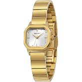 BERNY Fashion Watch for Women, Classic Square Quartz Watch,Minimalist Style | Precision Miyota GM12 Movement, Date, Stainless Steel Bracelet, 3ATM Waterproof, Push-Button Butterfly Clasp