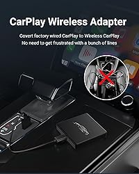 Wireless Carplay Adapter for iPhone,Mini Apple