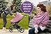 Carseat Canopy - Car Seat Covers For Babies -Breathable Baby Car Seat Covers - Universal Nursing Cover For Breastfeeding Moms-Stretchy Infiniti Scarf | Great GlFT for Moms and Kids