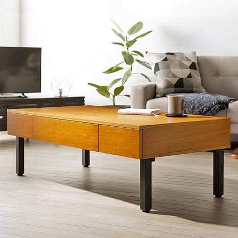 Amazon Co Jp 岩附 リビングテーブル 引き出し付き 収納 幅1 奥行60 高さ40cm 木製 スチール 長方形 ブラウン Iw 230br Amazon Co Jp 岩附 リビングテーブル 引き出し付き 収納 幅1 奥行60 高さ40cm 木製 スチール 長方形 ブラウン Iw 230br