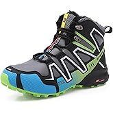 HeelVirtuosa Men's Hiking Boots, Water-Resistant, Thermal, Non-Slip for Outdoor Trekking