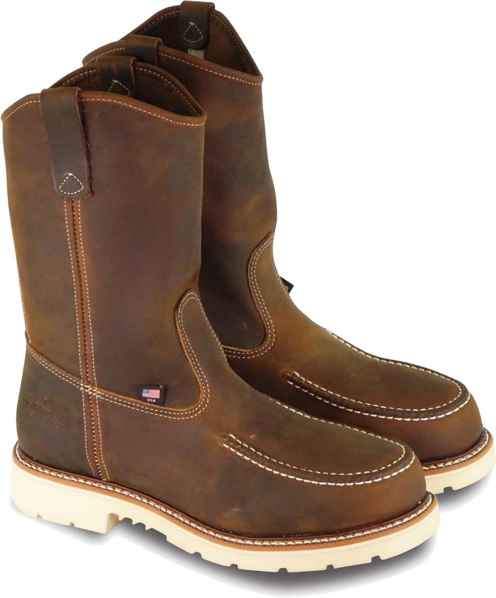 thorogood wellington moc toe