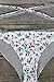 Cupshe Fashion Women's Floral Printing Front Cross Padding Bikini Set (M)