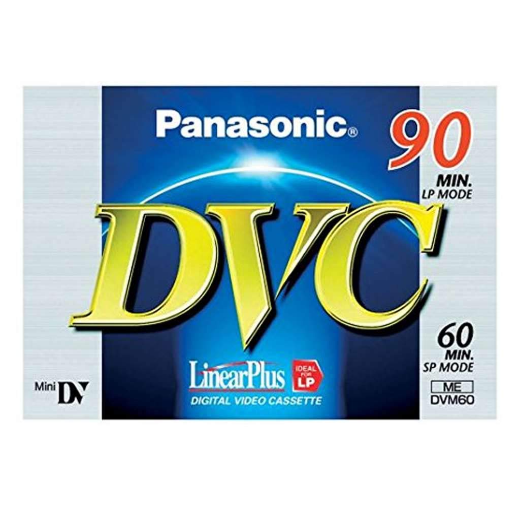 Panasonic DVM60FE DV Tape for DV Cameras, 60 minute playing time