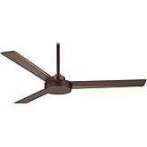 52" Minka Aire Roto Indoor Oil Rubbed Bronze Ceiling Fan with Wall Control