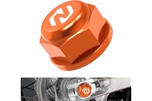 NICECNC Motorcycle M22xP1.5 Rear Wheel Spindle Axle Nut Compatible with KTM 150-500 XC SX XCF SXF 2023-2024 150-500 EXC EXCF XCW 2024,See Fitment