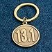 Half-marathon Runner’s Gift - 13.1 Keychain - Unique Gift for a 13.1 Finisher - Men and Women Love This Idea to Celebrate the Accomplishment of Their First Time Running or Jogging a Half-marathon