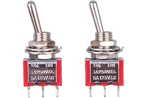 2 Way Mini Switch On/On DPDT 2-Way Toggle Switch