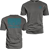 Blue 84 NHL Officially Licensed T-Shirt Ringspun Front/Back Shot Team Color