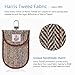 Key Fob Protector Faraday Bag, Faraday Cage Pouch Fob Guard Rfid Key Fob Blocker Protector Signal Blocking Bag Pocket, Block Signal Security Keyless Entry Key Fobs, Car Keys, Rf Anti-Hacking (Brown)