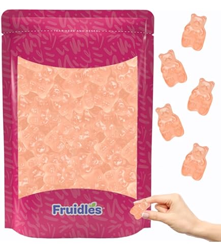 Fruidles Apple Gummy Rings Candy, Assorted Fruit
