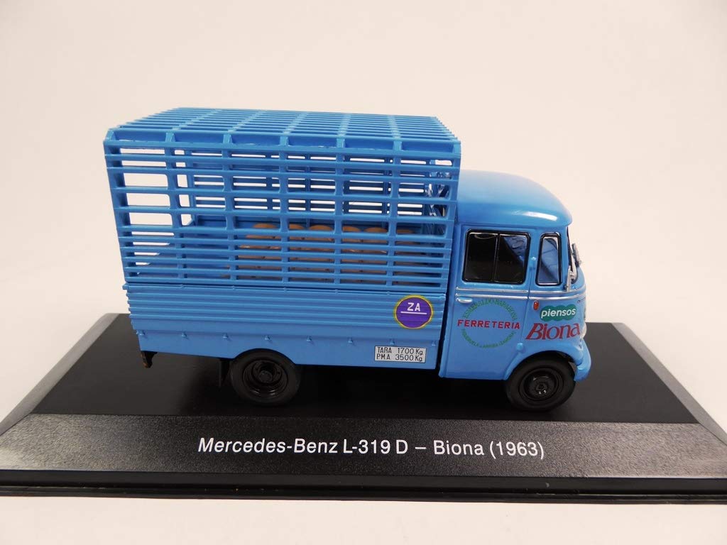 OPO 10 - Advertising truck 1/43 compatible with Mercedes-Benz L-319D BIONA 1963 (ES05)