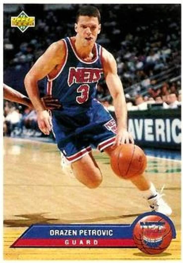 new jersey nets drazen petrovic