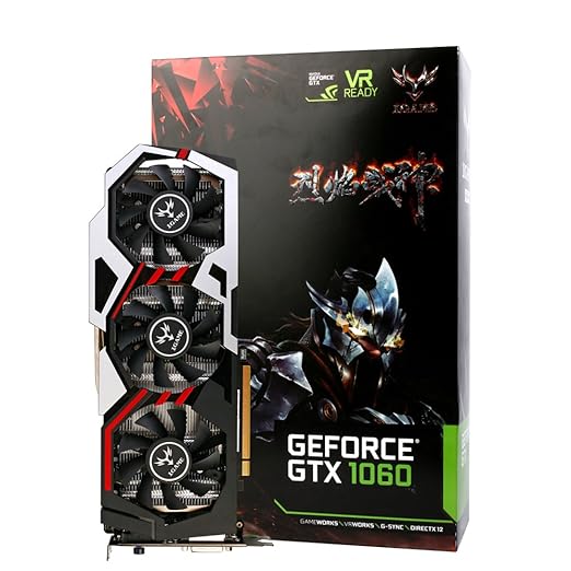title=Colorful NVIDIA GeForce GTX iGame 1060 Gaming GDDR5 PCI-E X16 3.0 VR Pronto
