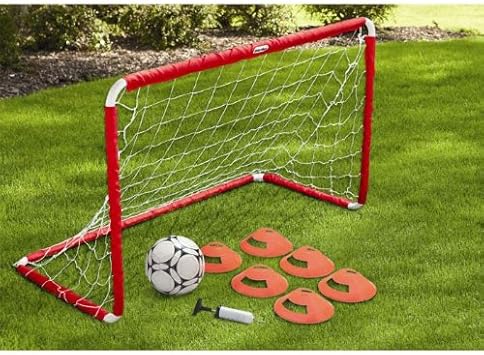 little tikes soft soccer cone set