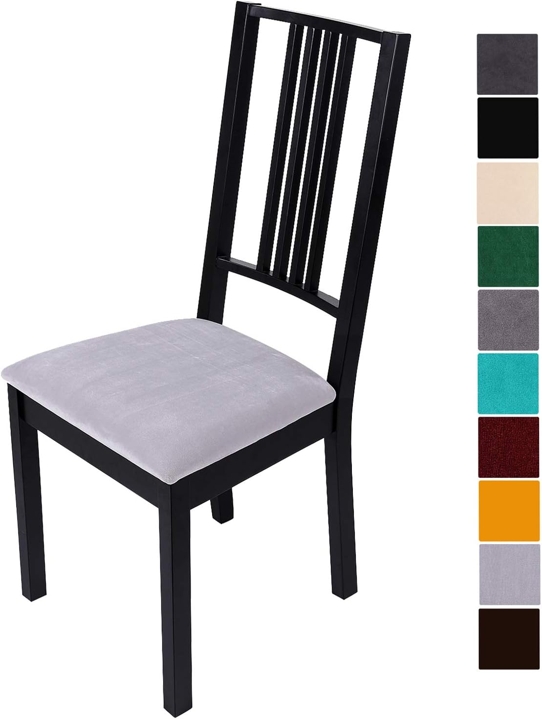 Best Light Grey Dining Chair Covers Set Of 6