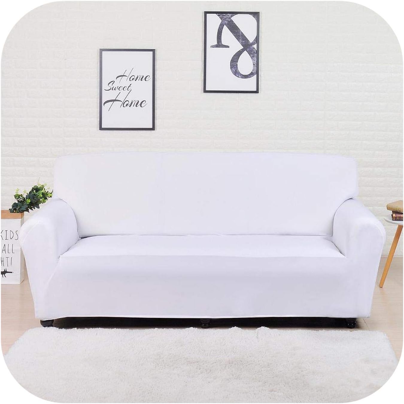 Sofa Cover Solid Colour Stretch Elastic Sofa Covers for Living Room