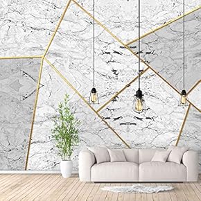 Wall Murals for Bedroom Abstract Geometric Theme Removable Wallpaper Peel and Stick Wall Stickers - 66x96 inches