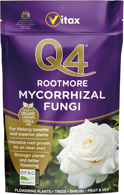 Vitax Q4 Rootmore Mycorrhizal Fungi 250G Organic Soil Improves Roots