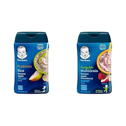 gerber hearty bits multigrain cereal