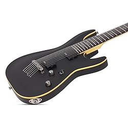 Schecter 7 String Solid-Body Electric Guitar, Aged