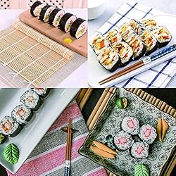 15 PACK Sushi Making Kit, Sushi Maker Roller Tool