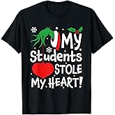 My Students Stole My Heart Christmas T-Shirt