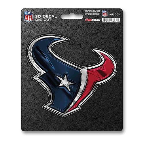 FANMATS 62795 Houston Texans 3D Decal Sticker