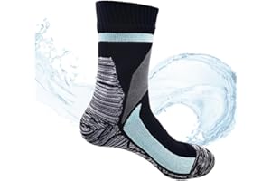 Waterproof Socks for Men & Women - Thermal Crew & Knee-High Socks | Windproof, Breathable | All-Season Hiking, Hunting Sports