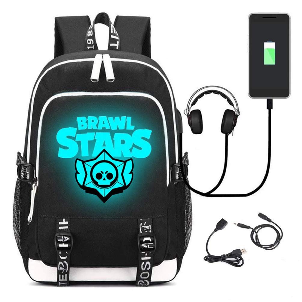 Kekai Fortnite Luminoso Zaino Battle Royale School Bag Notebook Zaino Laptop Fortnite Galaxy Zaino Per Adolescenti Ragazzi E Ragazze