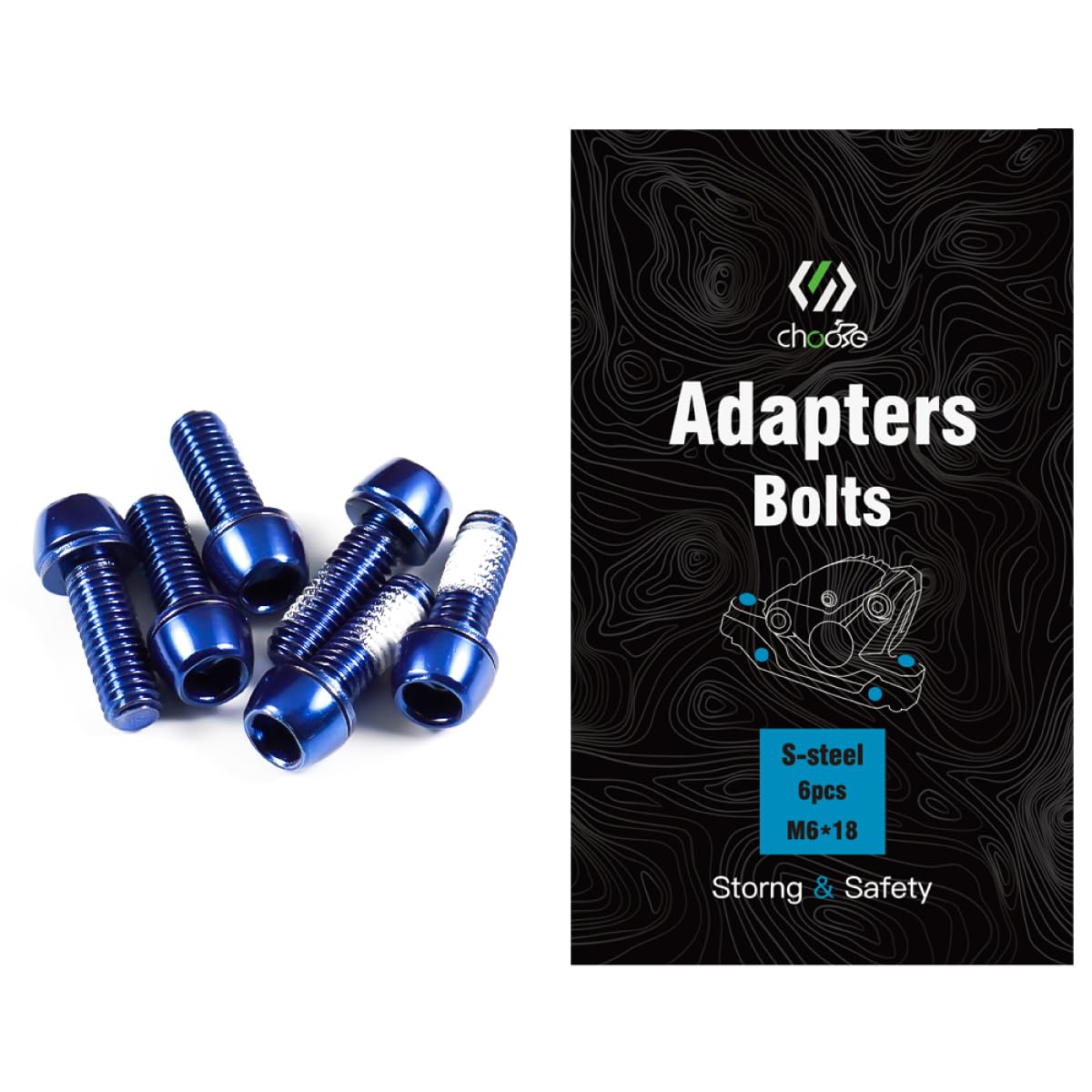 CNC MTB Caliper bolts,Bike disc brake caliper bolts