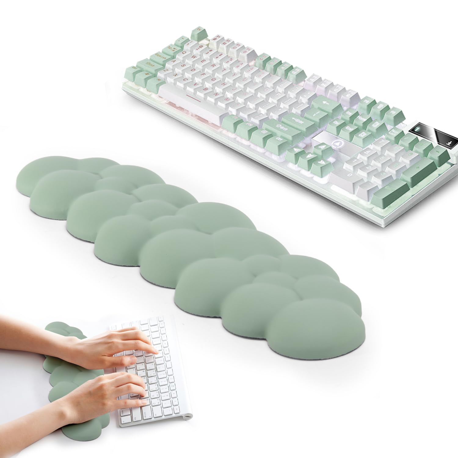DHUJBFF Keyboard Cloud Wrist Rest, Memory Foam