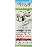 Nasopure Nasal Wash, Personal Refill Kit, “The Nicer Neti Pot” Sinus Wash Kit, Comfortable Nasal Rinse 20 Salt Packets (3.75 