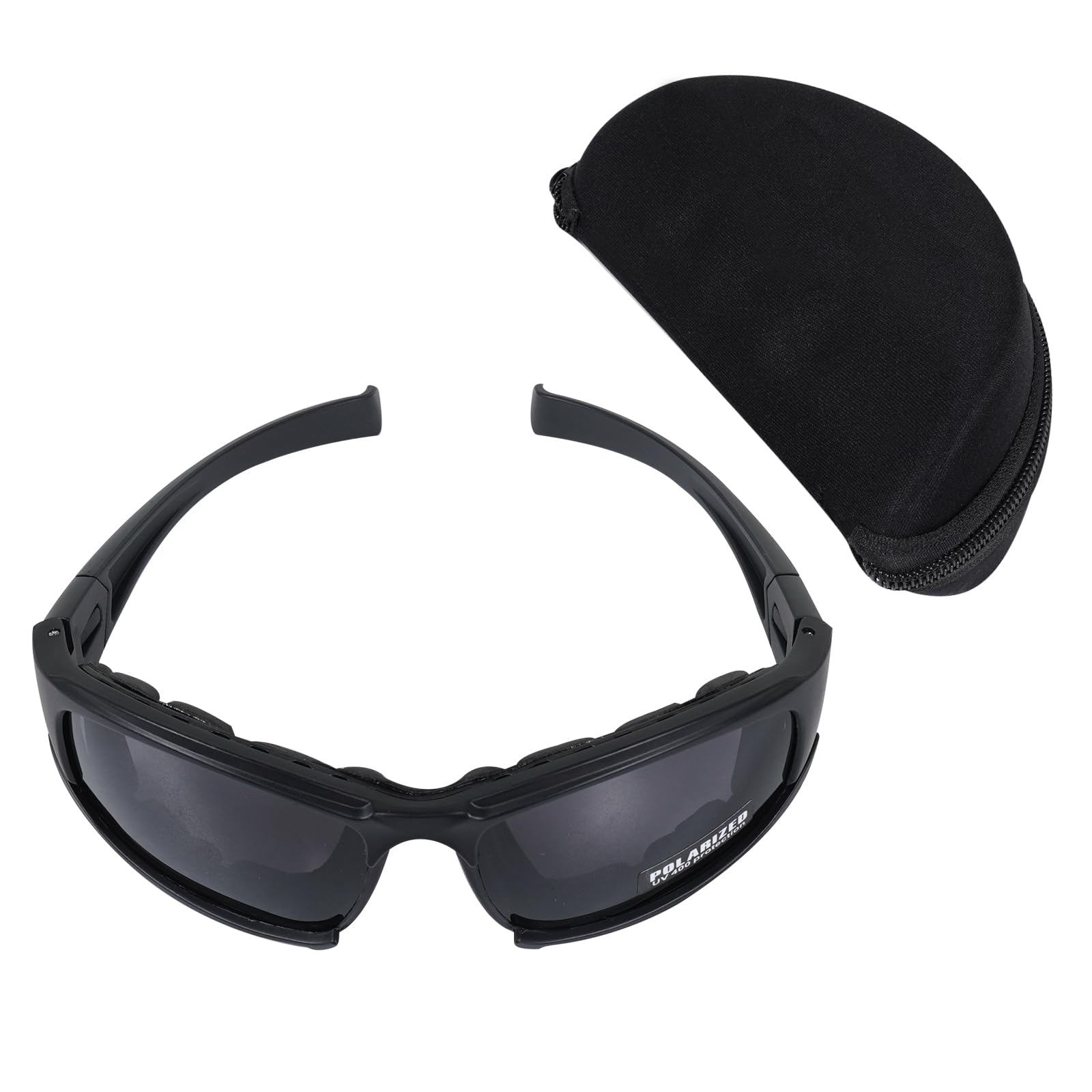 MACHSWON Polarized Lens Glasses X7 Army Sunglasses Military Tactical Goggles 4 Lens Kit - Camouflage Design with Interchangeable Lenses