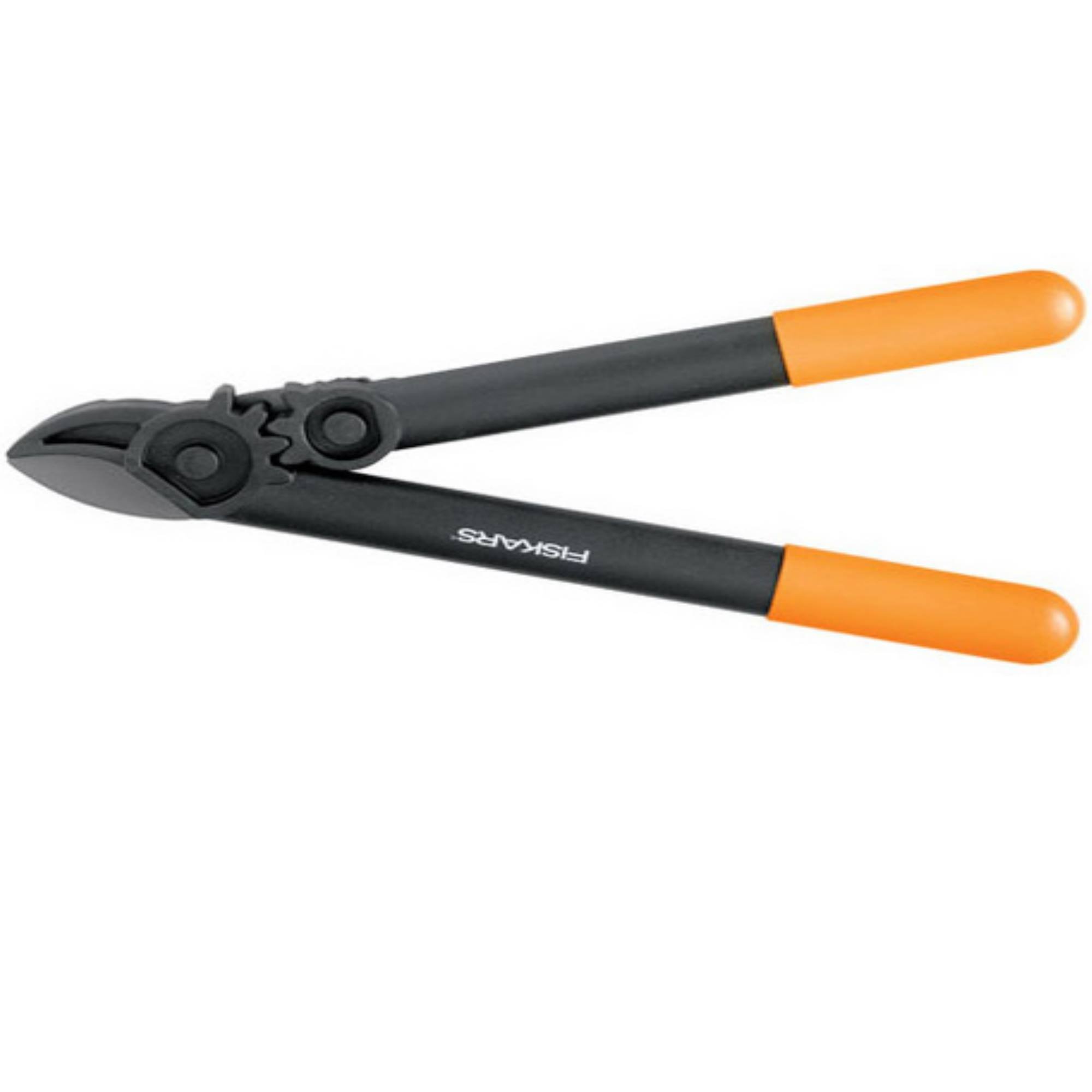 Fiskars PowerGear Loppers Anvil (S) L31, Patented Mechanism PowerGear II, Cutting diameter: 3.5 cm, Hardened steel blades with non-stick coating, Length: 39 cm, Black/Orange, 1000581 โ image 1