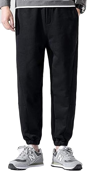 Amazon Alhylaメンズパンツ ゆったり カジュアル チノパンツ メンズ 夏服 韓国風 ファッション ロングパンツ 無地 おしゃれ 九分丈 スキニーパンツ スポーツ スタイリッシュ パンツメンズ ロングパンツ 通販