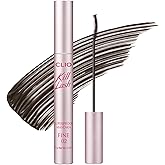 CLIO Kill Lash Superproof Mascara Fine, Waterproof Fixing Mascara, Natural Defining Look, Long-Lasting & Lengthening, Clump & Smudge-Free, for Sensitive Eyes, Korean Makeup Beauty (02 Mousse Brown)
